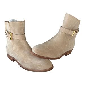 NEW Tory Burch Suede Brooke Ankle Booties